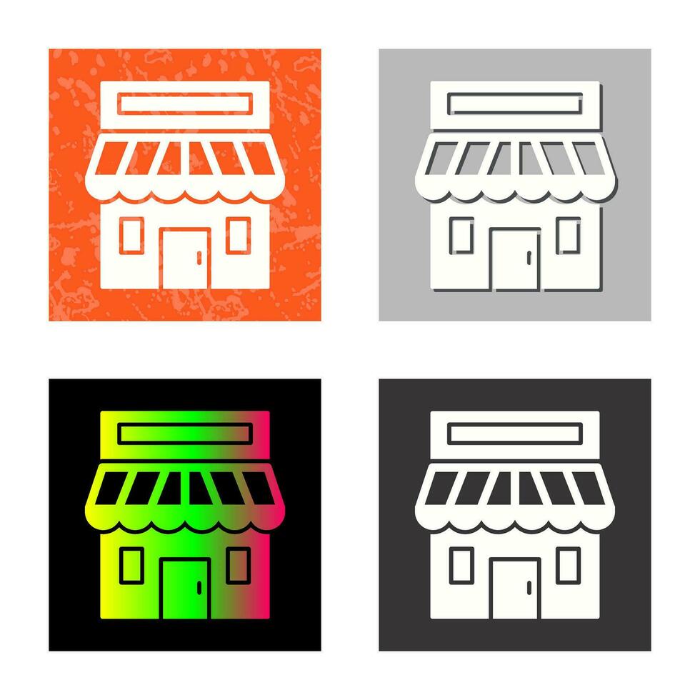 Retail Place Vector Icon
