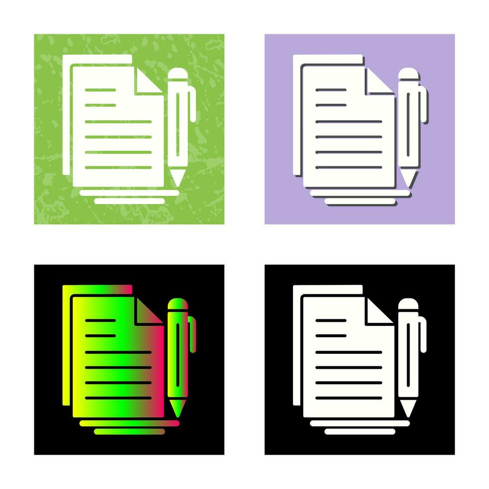 Document Vector Icon