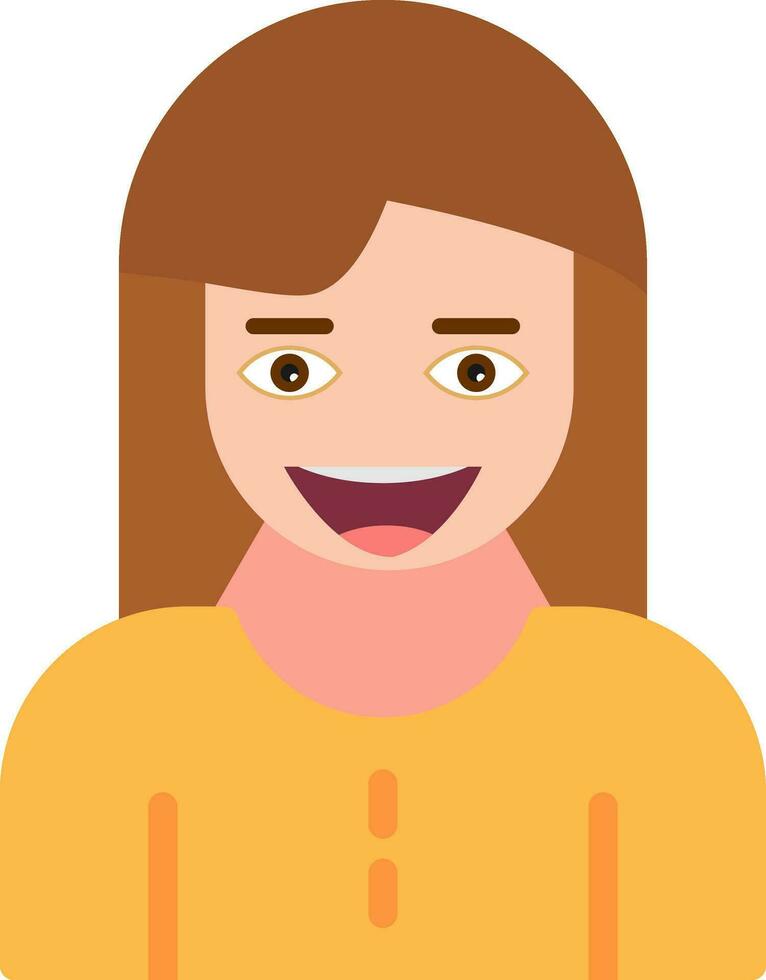 Bearded woman Vector Icon Design