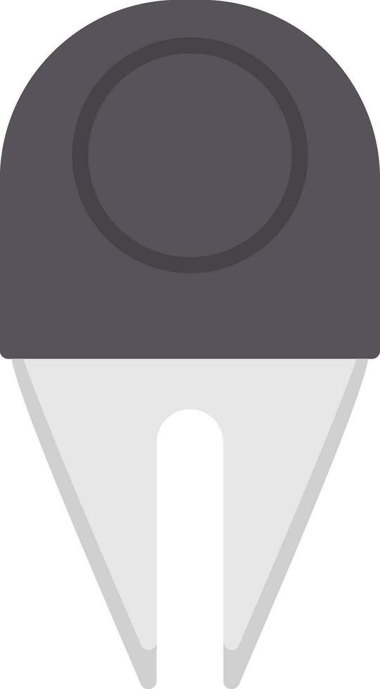 Divot Vector Icon Design