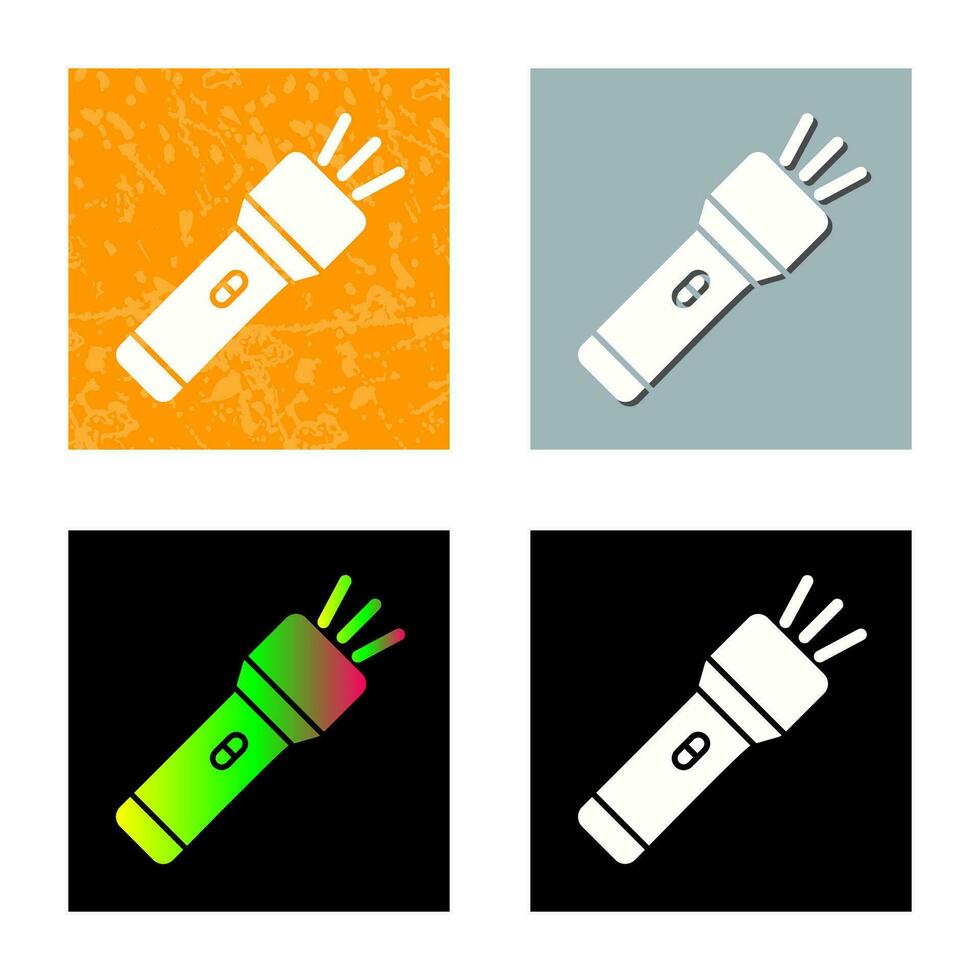 Flashlight Vector Icon