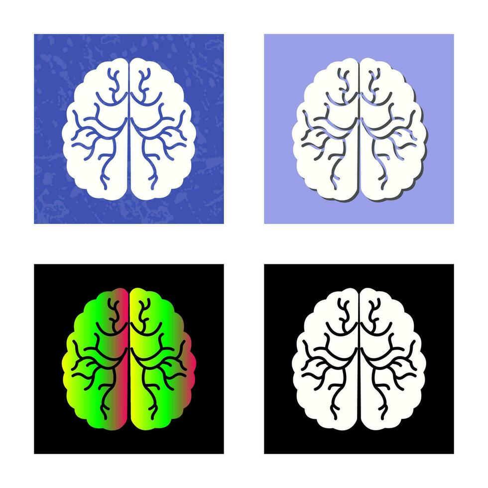 icono de vector de cerebro