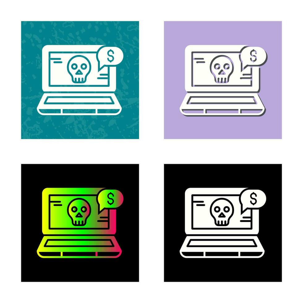Online Fraud Vector Icon