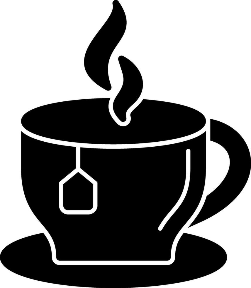 Tea cup Vector Icon Design