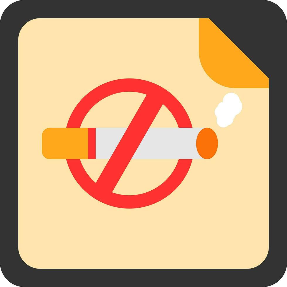 Nicotine patch Vector Icon Design