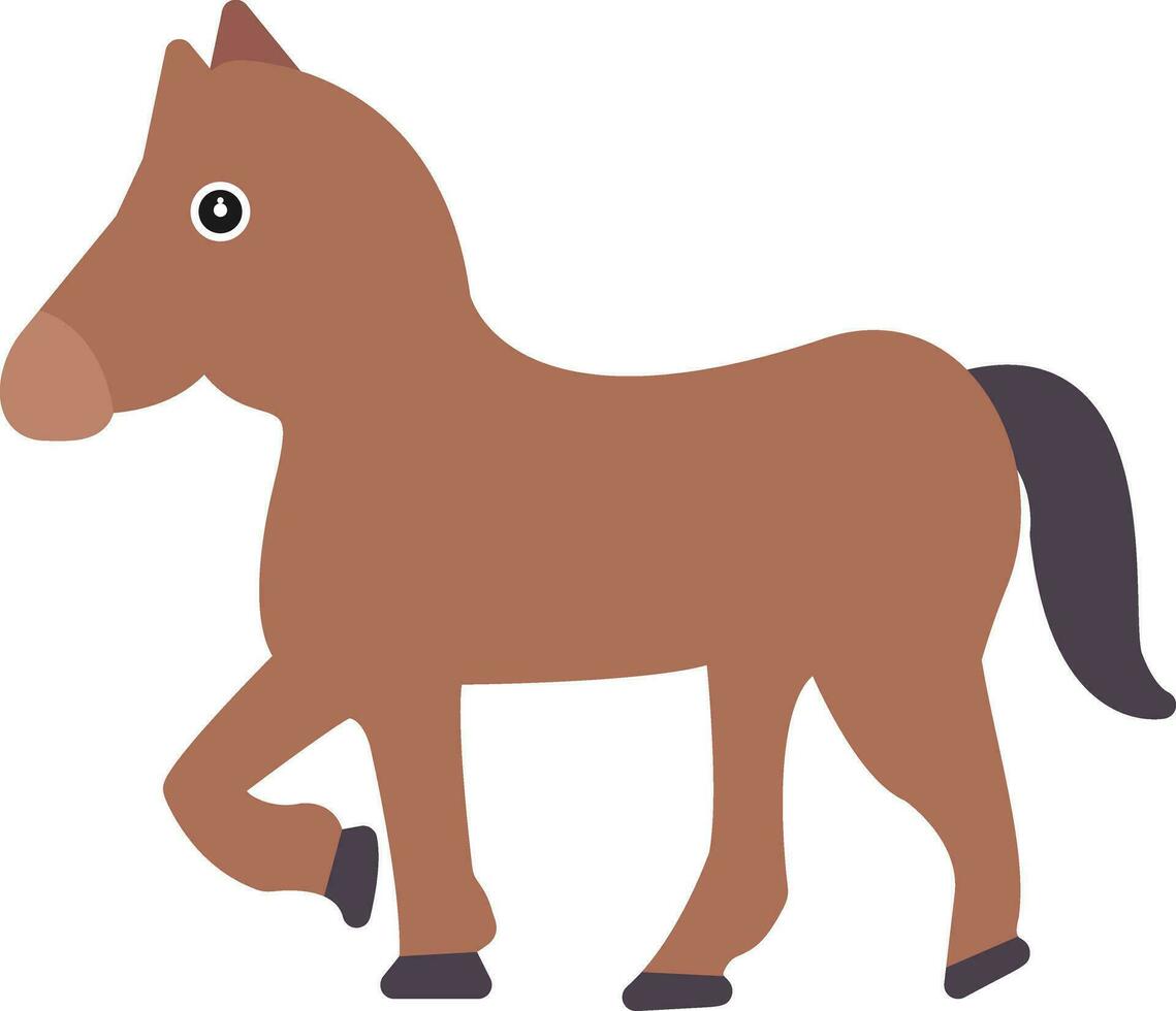 diseño de icono de vector de caballo