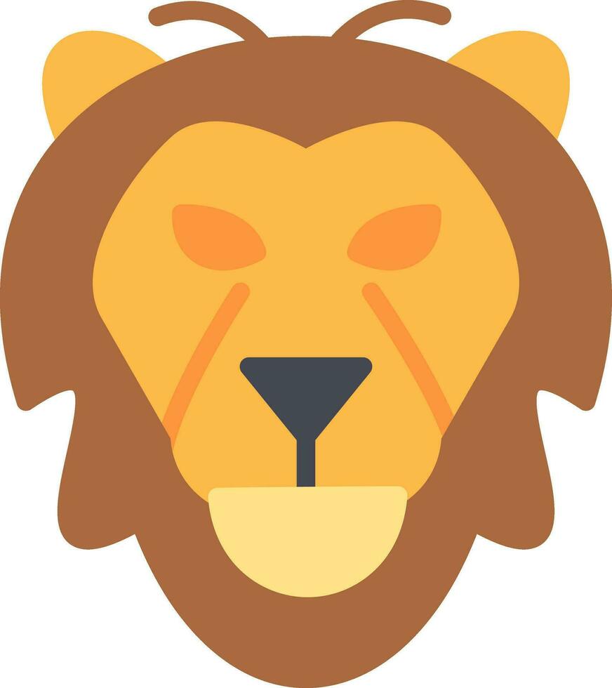 Lion Vector Icon Design