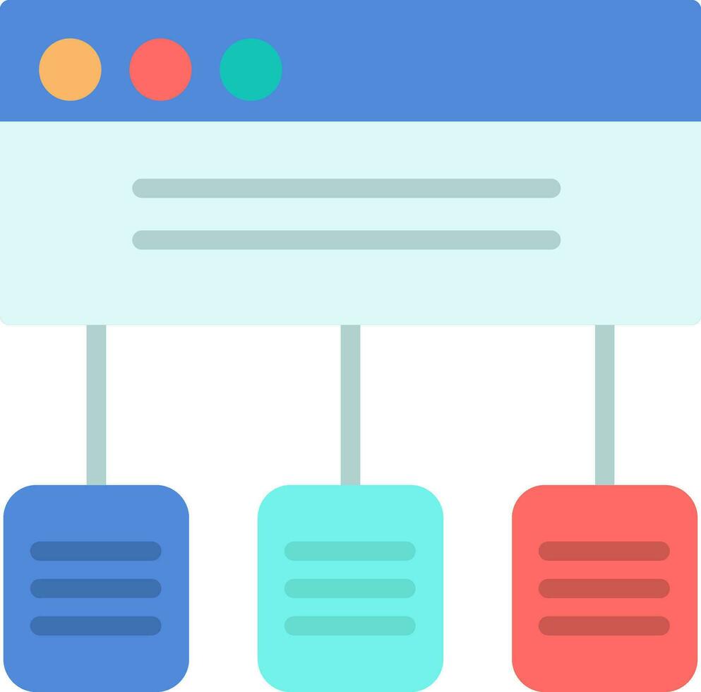 Data flow Vector Icon Design