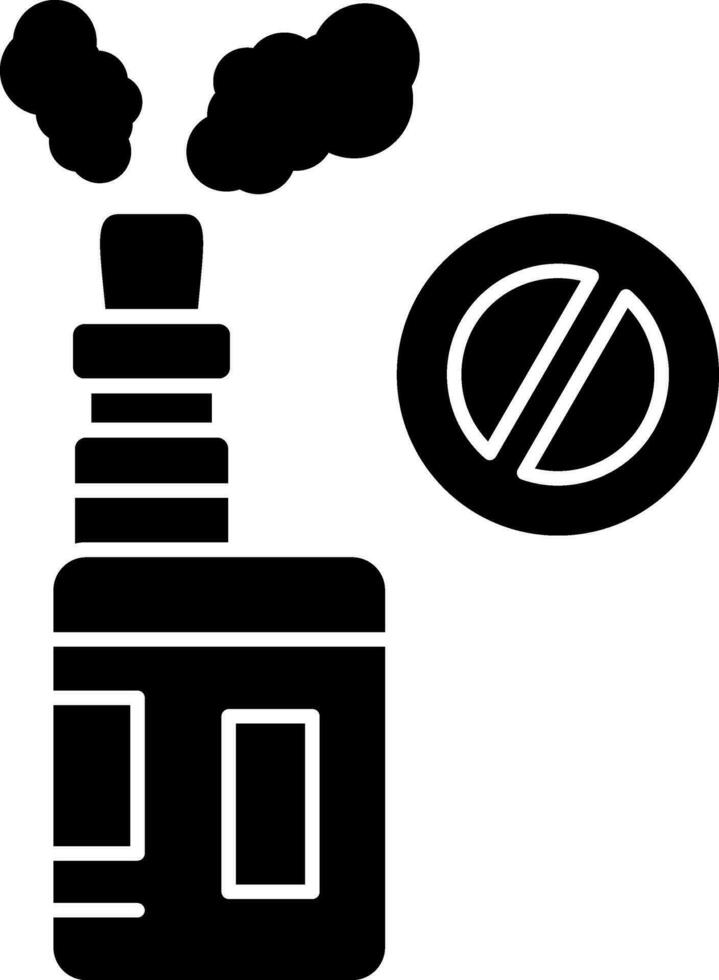 dejar de fumar vector icono diseño