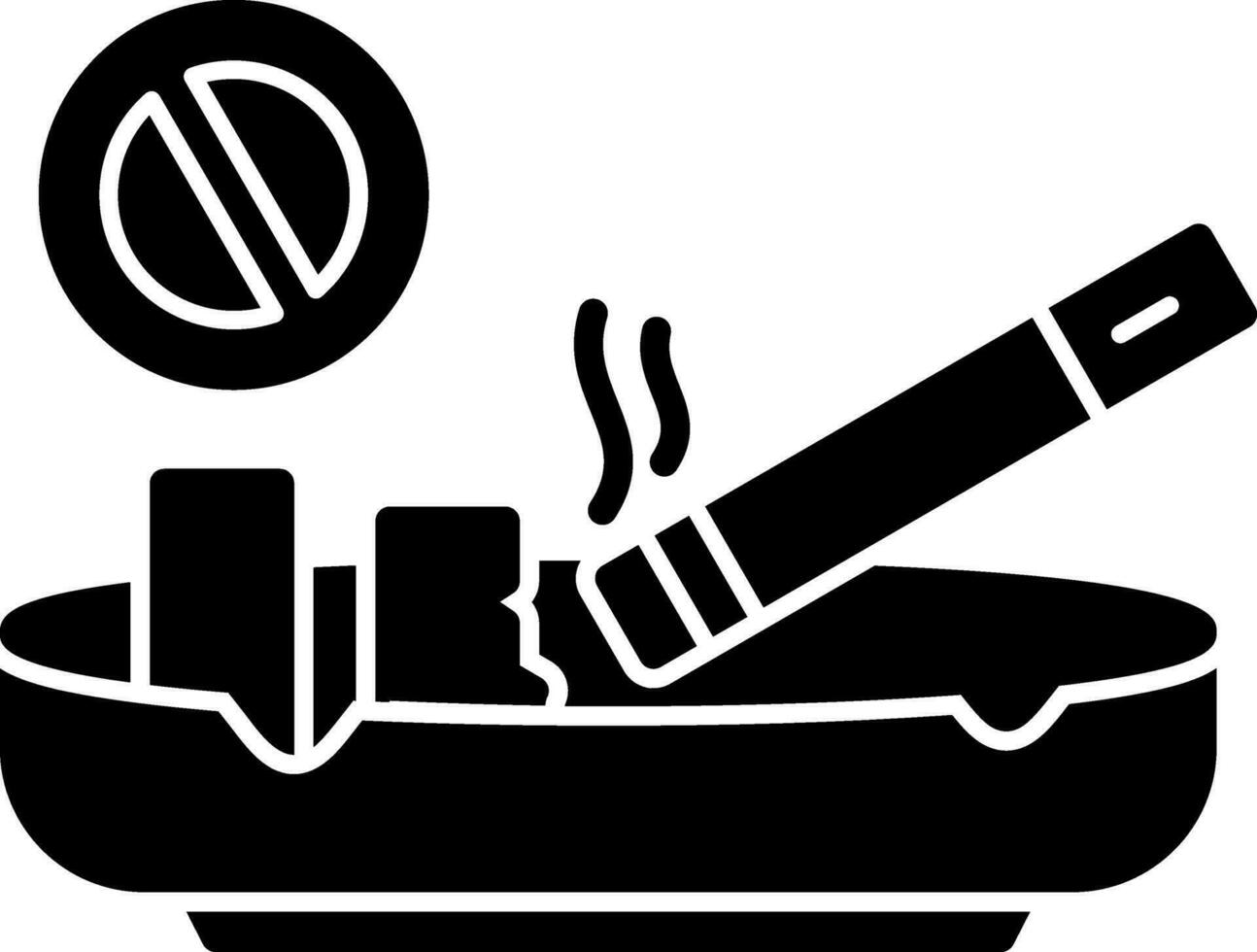 Quit smoking Vector Icon Design