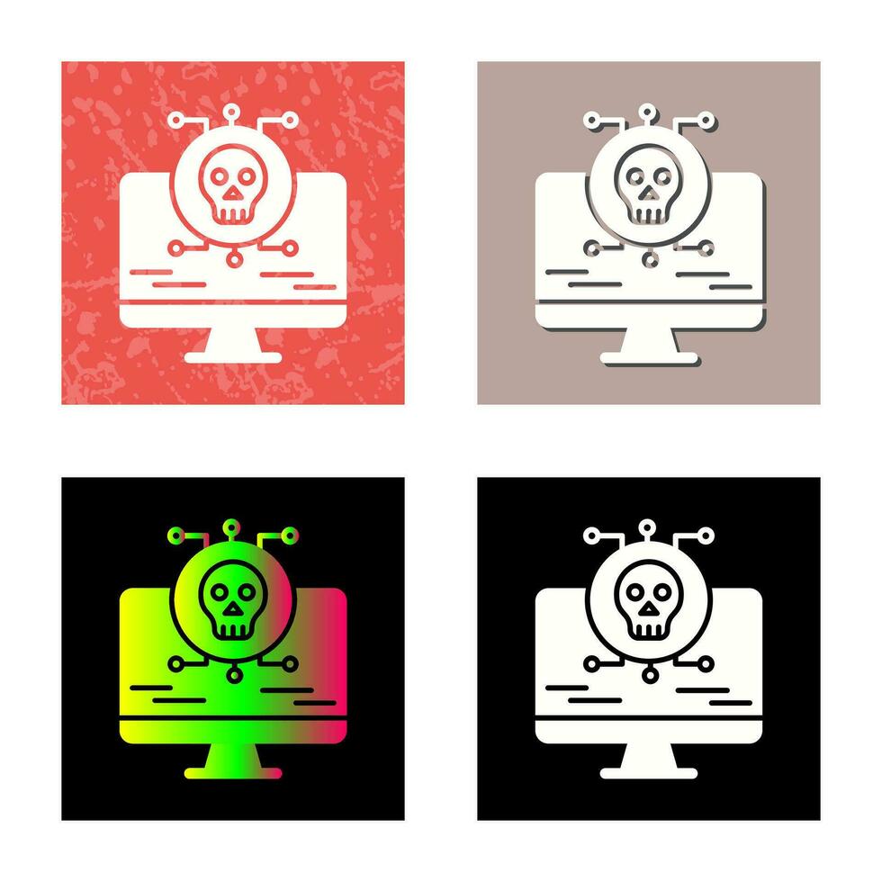 Virus Attack Vector Icon