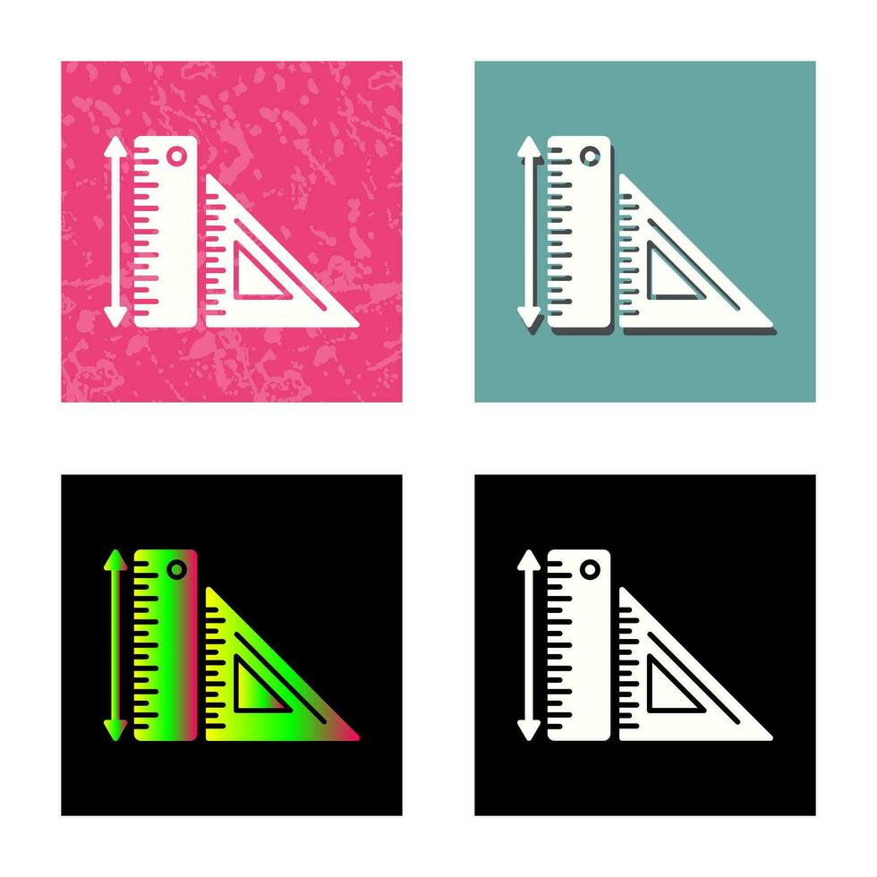 Rulers Vector Icon