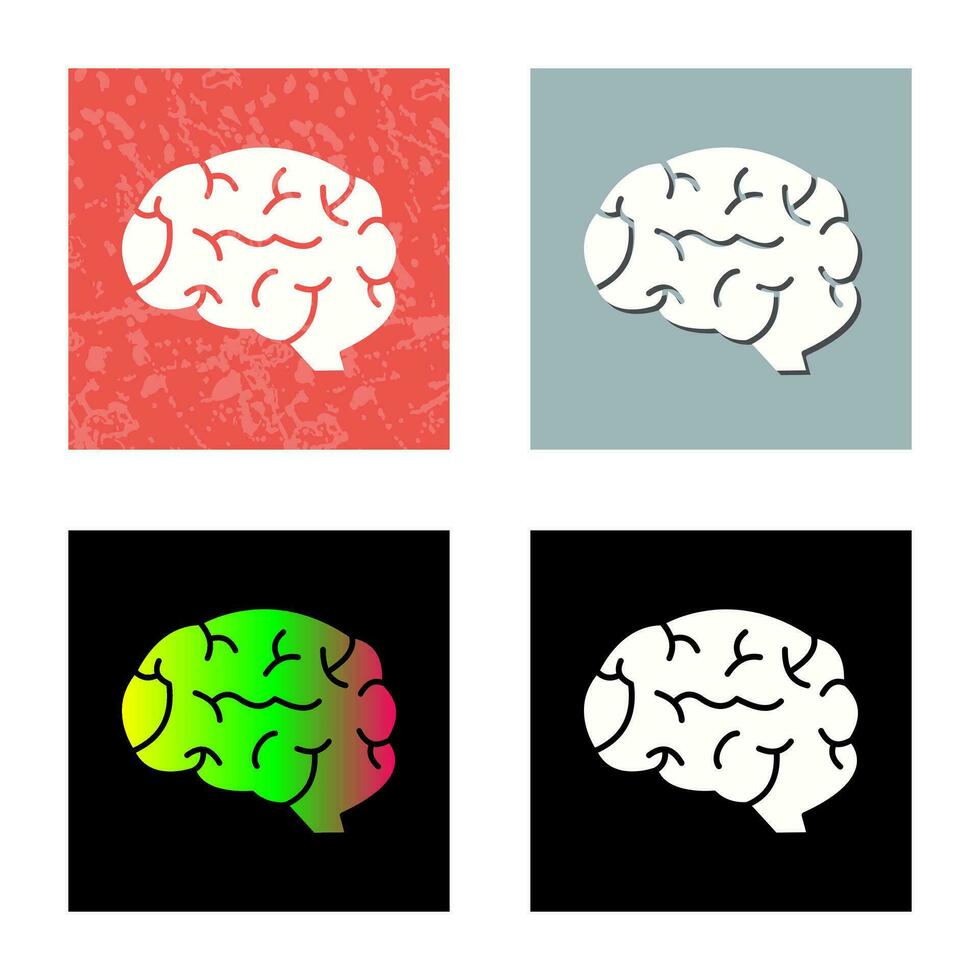 icono de vector de cerebro