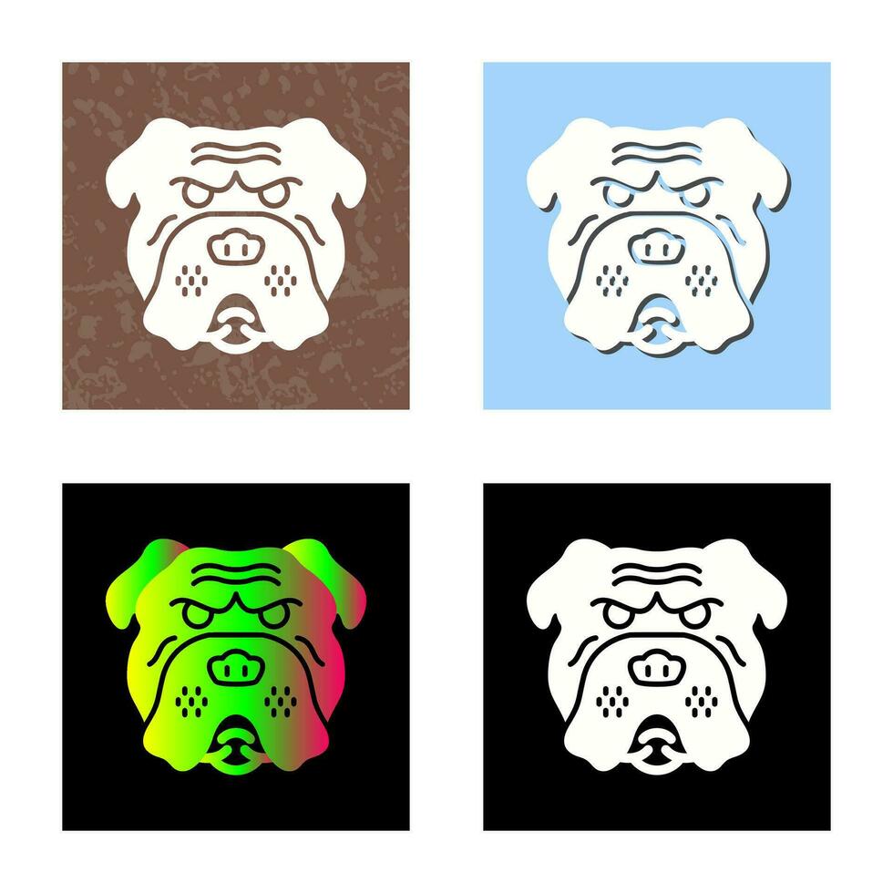 Bulldog Vector Icon