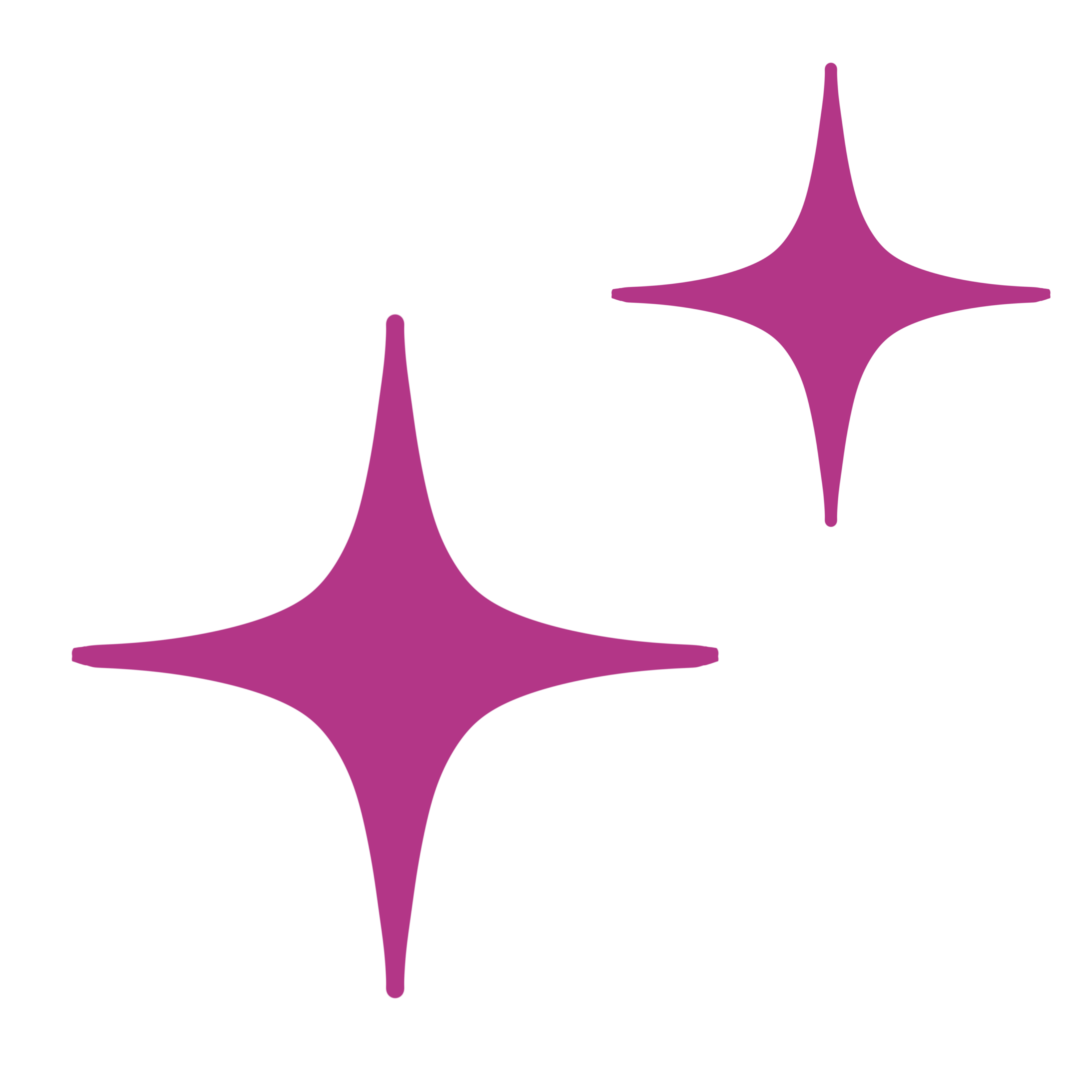 Pink Sparkles Emoji Icon Illustration. Stars Symbol Emoticon