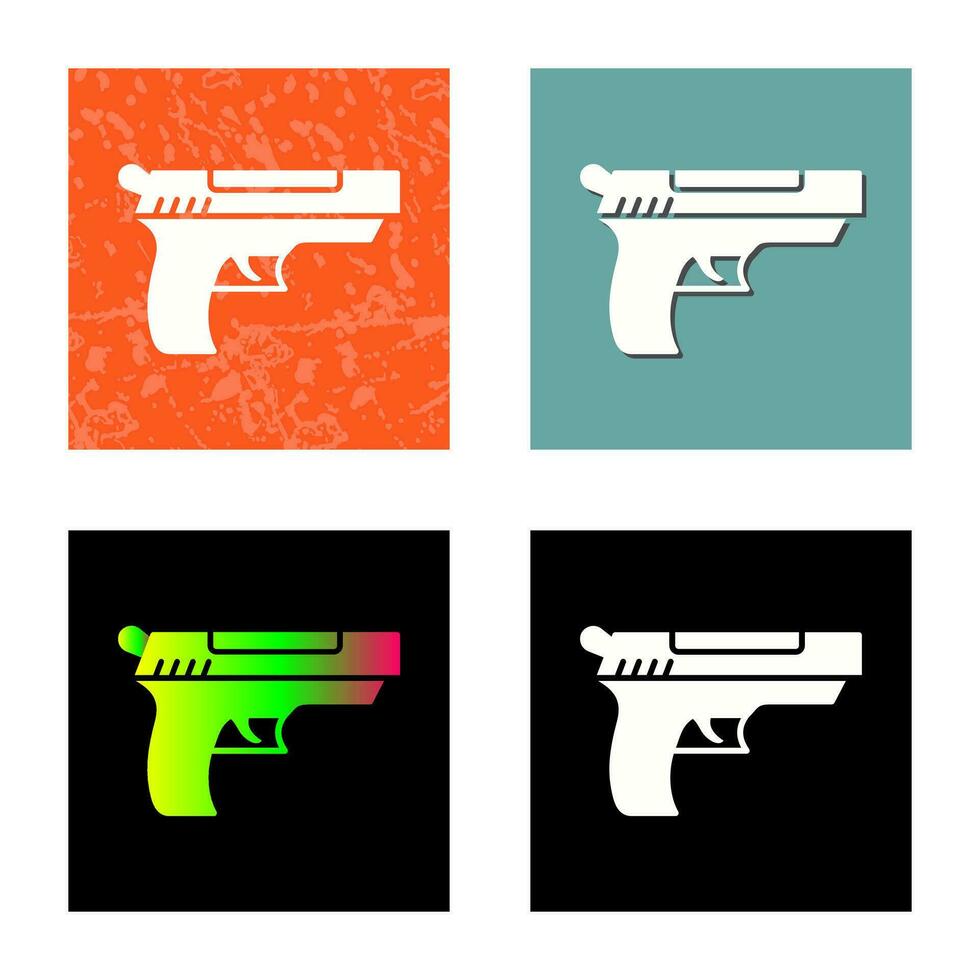 icono de vector de pistola