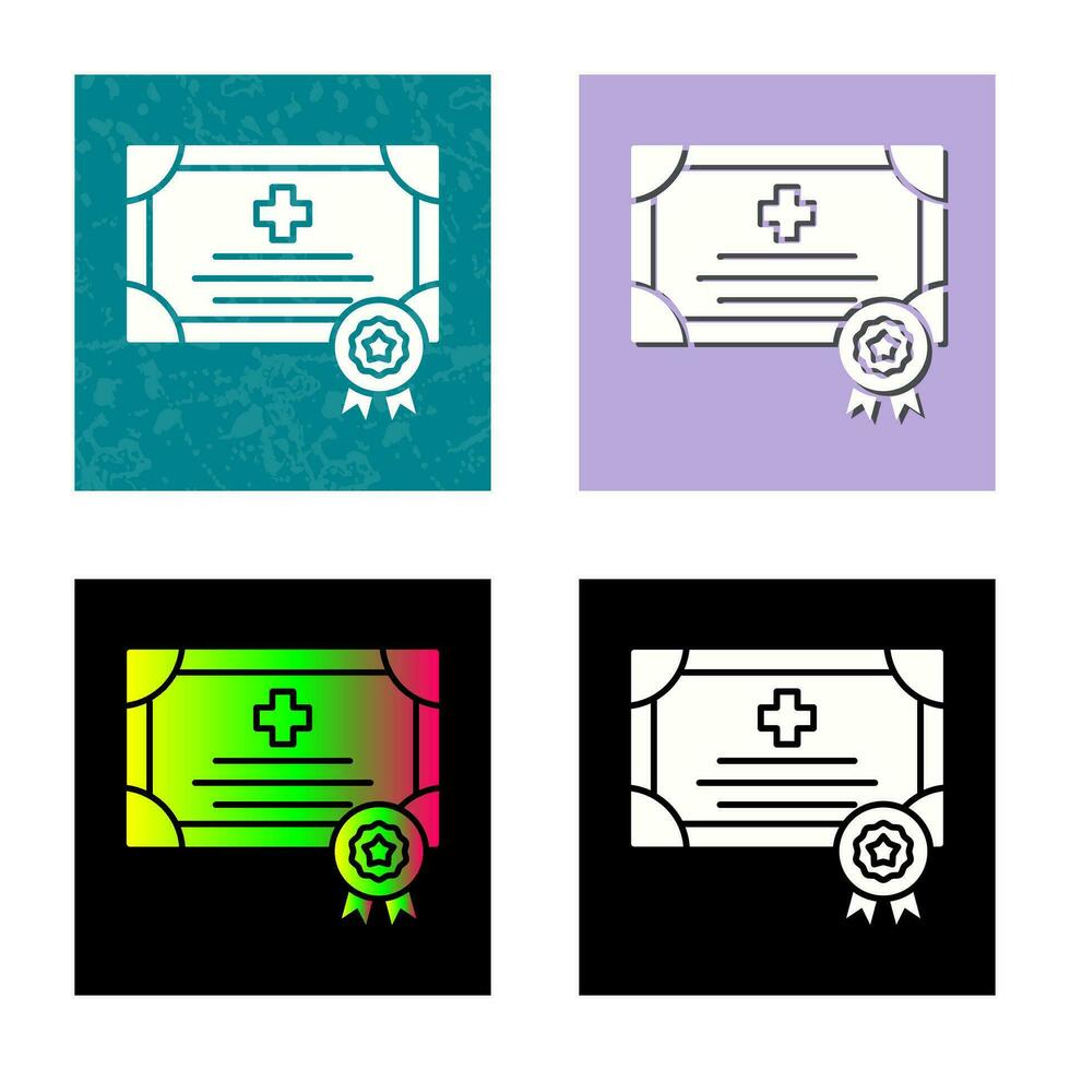 Certificate Vector Icon