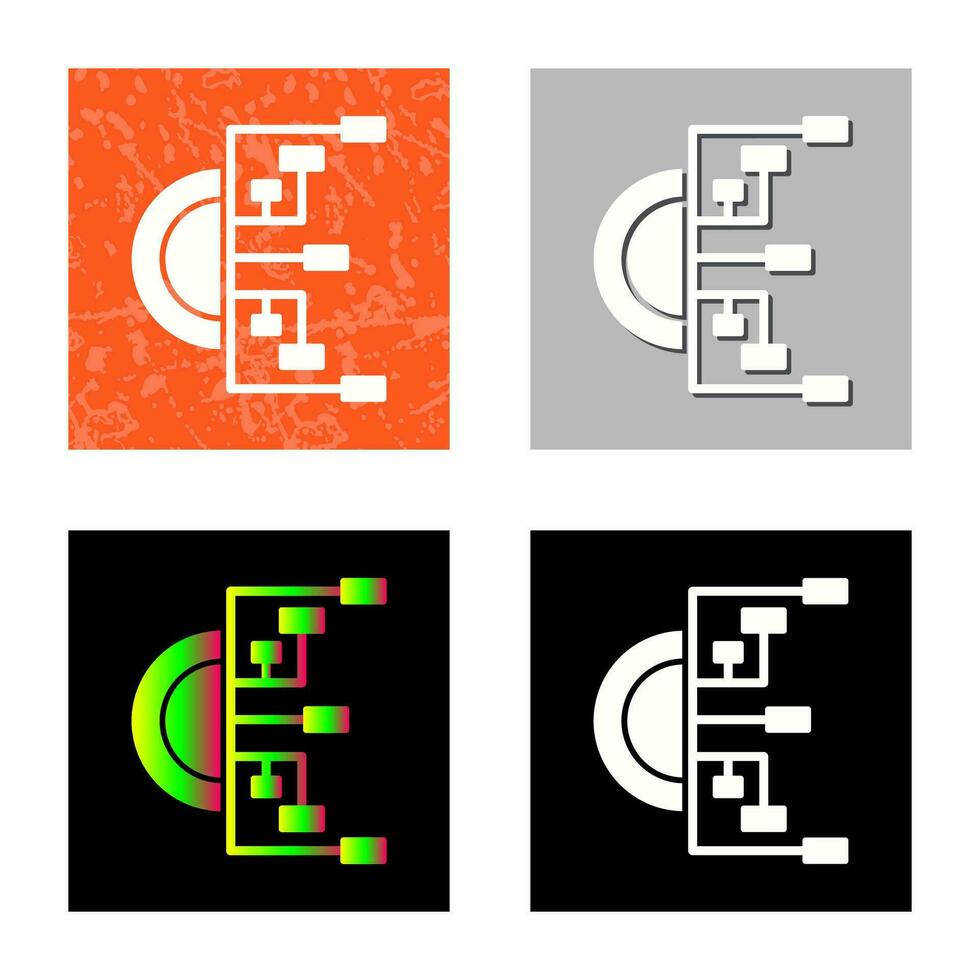 Flowchart Vector Icon