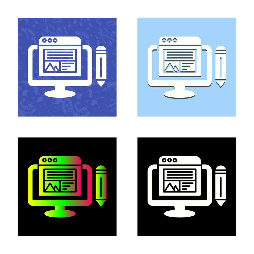 Web Design Vector Icon