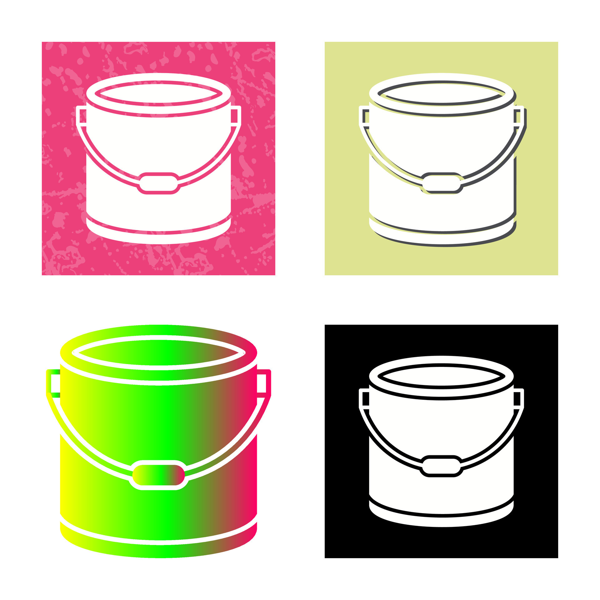 Paint Bucket Vector Icon 25227956 Vector Art at Vecteezy