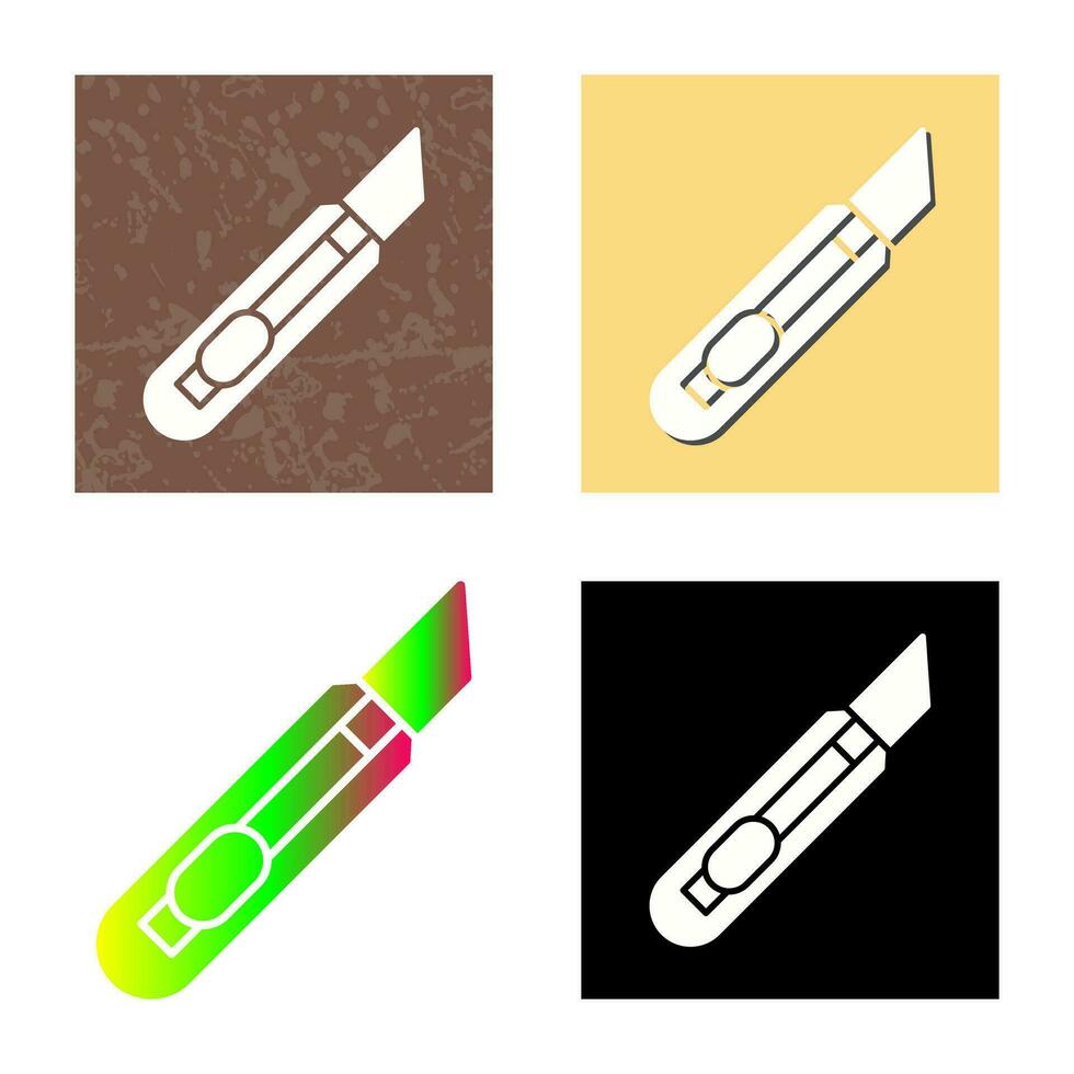 Stationery Knife Vector Icon