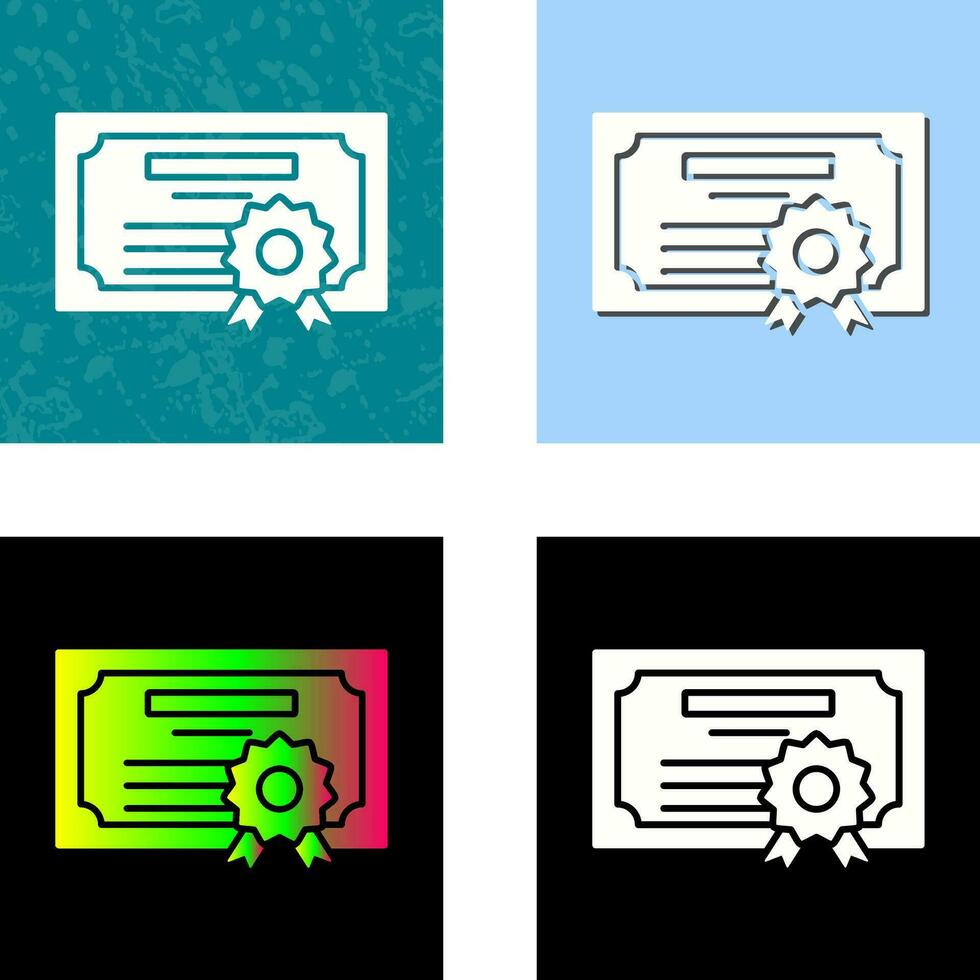 Diploma Vector Icon
