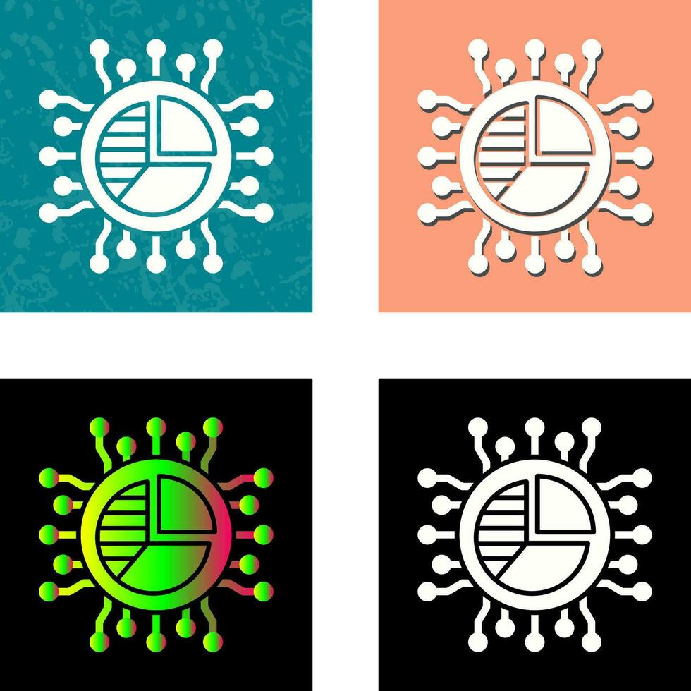 Pie Chart Vector Icon