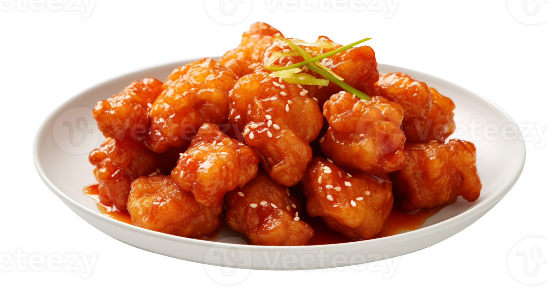 Fresh Sweet And Sour Fried Chicken Isolated On Transparent Background fresh-sweet-and-sour-fried-chicken-isolated-on-transparent-background
