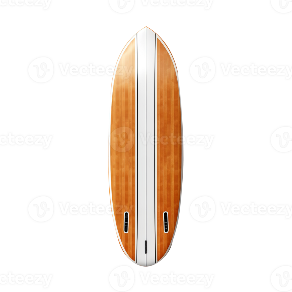 Beautifull water surfboard isolated on transparent background png