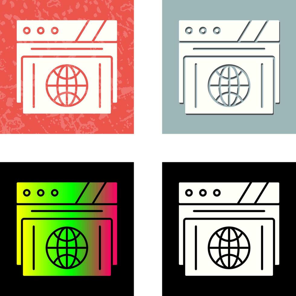 Browser Vector Icon