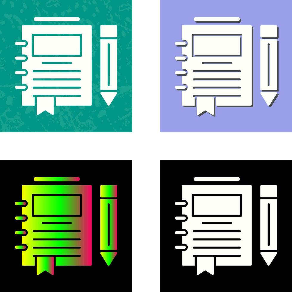 Journal Vector Icon