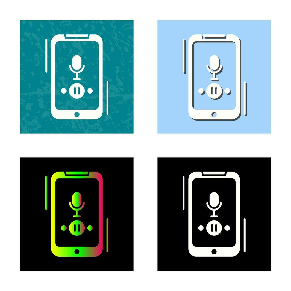 Voice Record Vector Icon