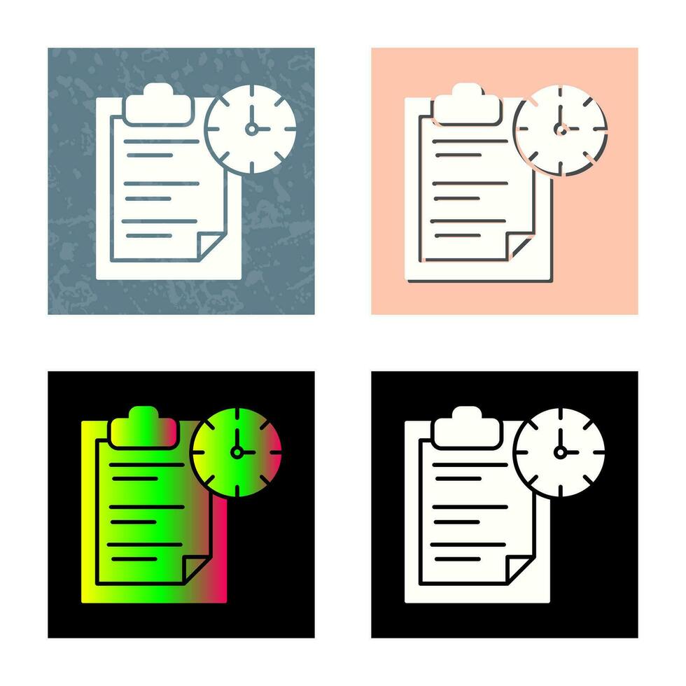 Task Management Vector Icon