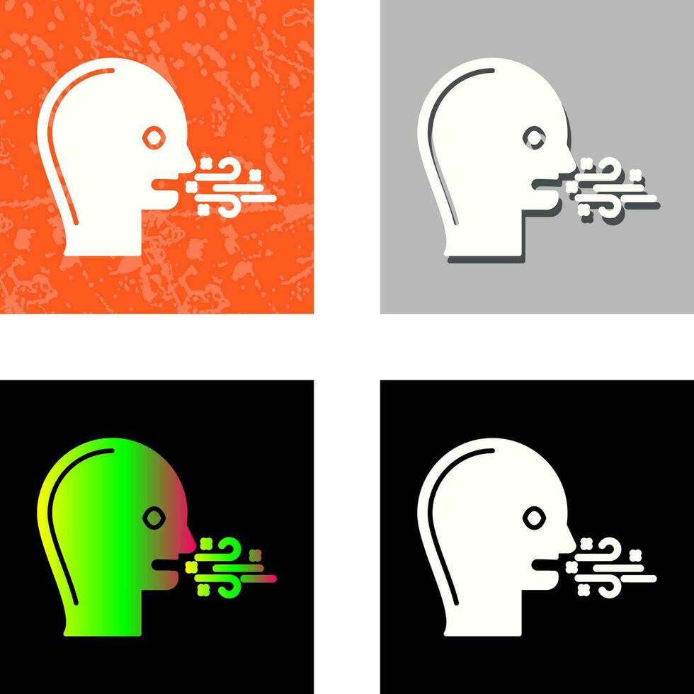 Bad Breath Vector Icon