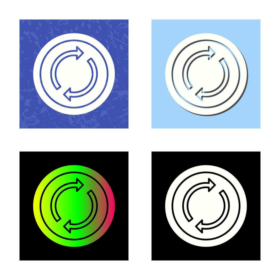 Loop Vector Icon 25229213 Vector Art at Vecteezy