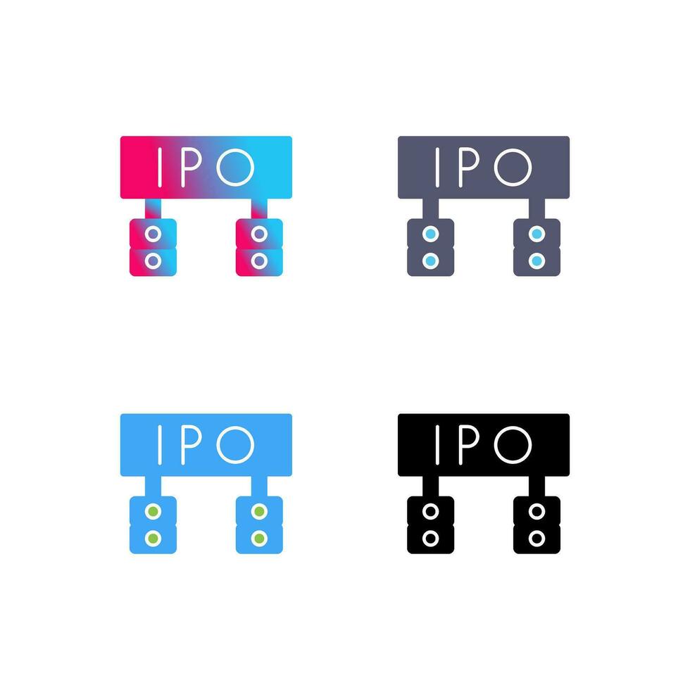 Ipo Vector Icon