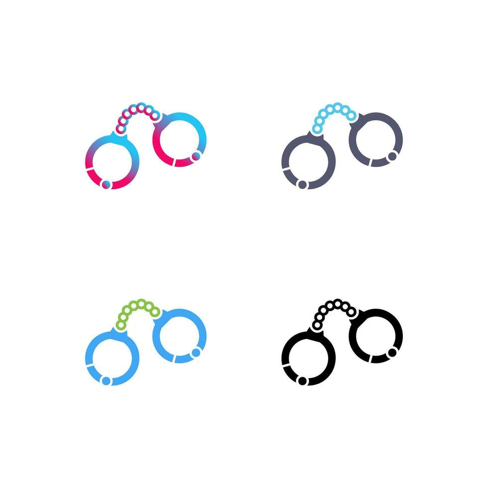 Handcuffs Vector Icon