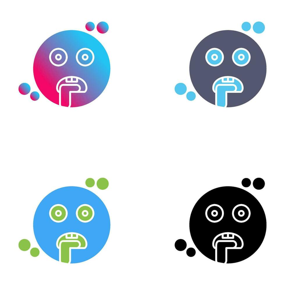 Drooling Vector Icon