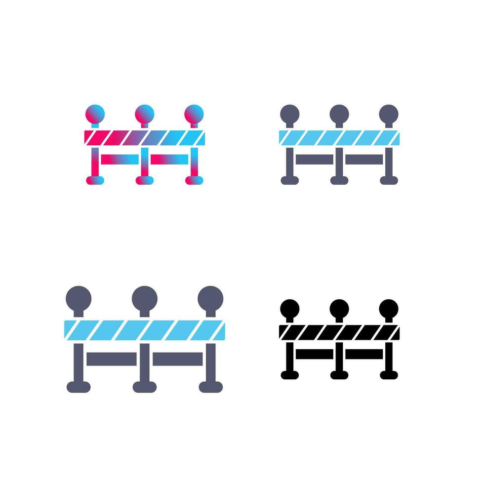 Roadblock Vector Icon
