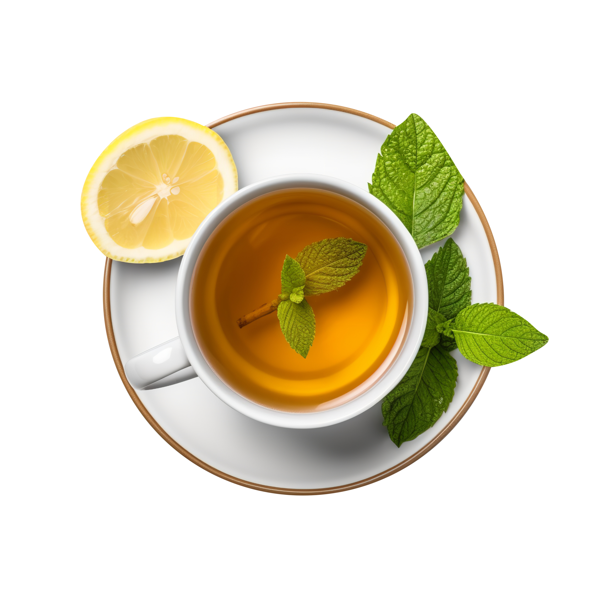 Tasty green tea cup isolated on transparent background 25229911 PNG