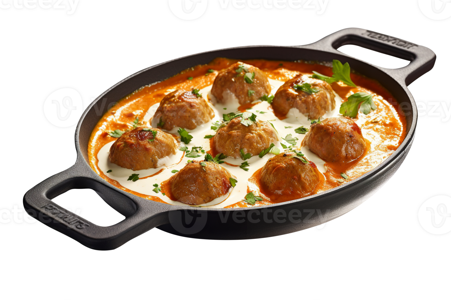 fresco malai kofta prato isolado em transparente fundo png