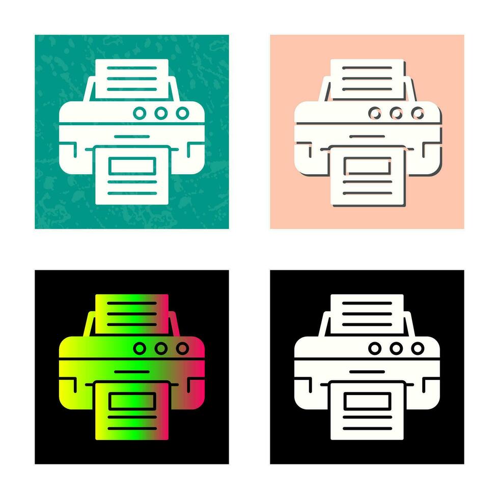 Printer Vector Icon