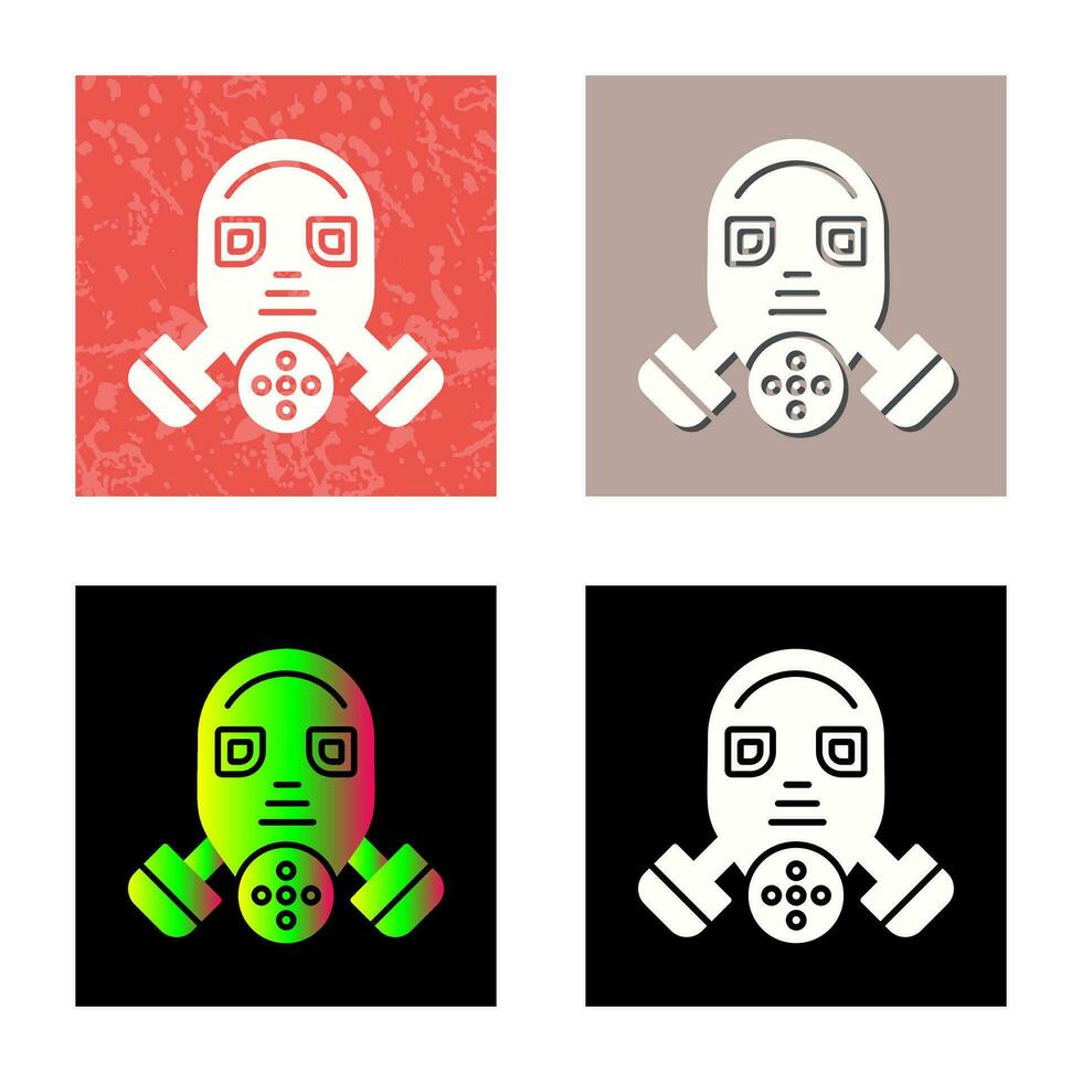 Gas Mask Vector Icon