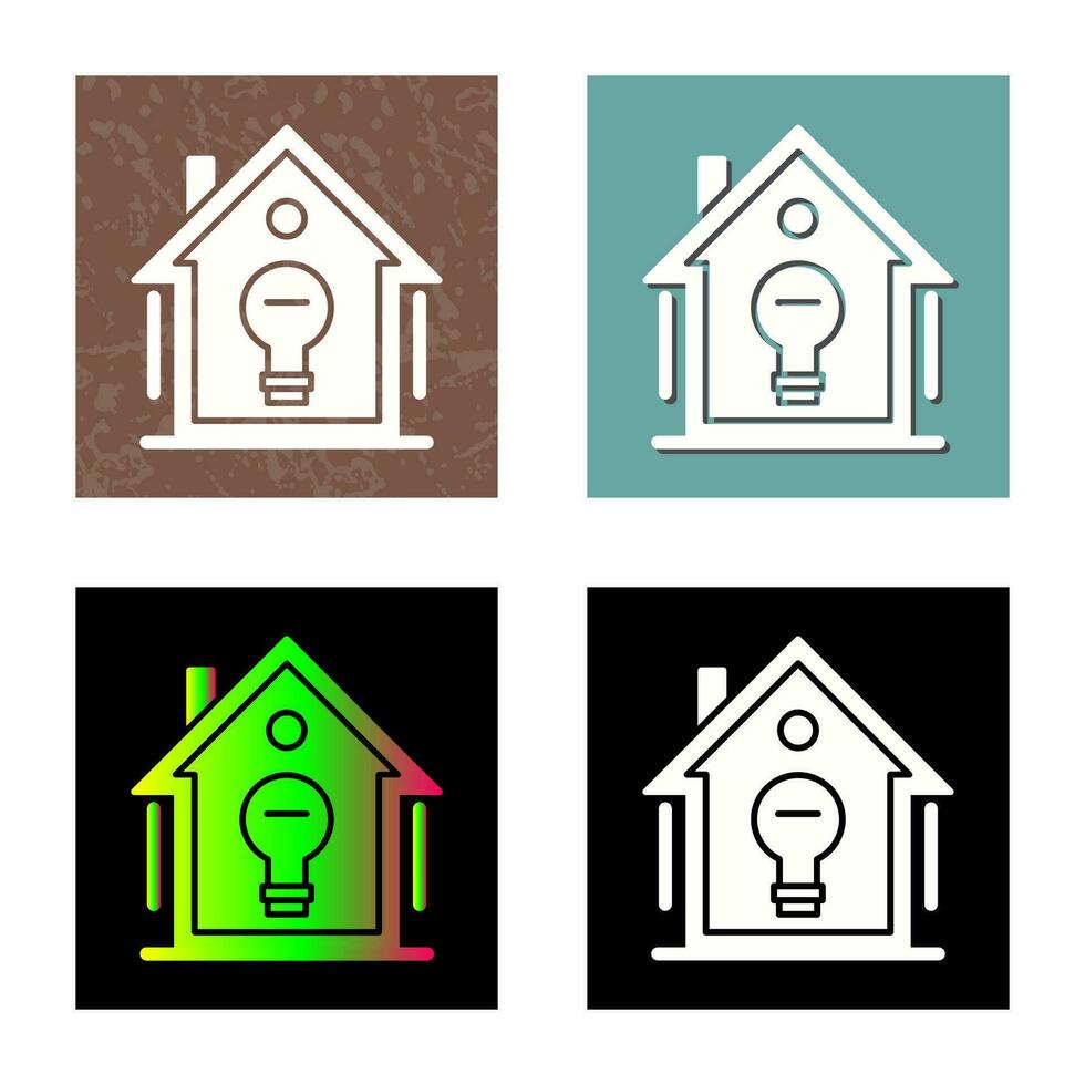 icono de vector de automatización del hogar