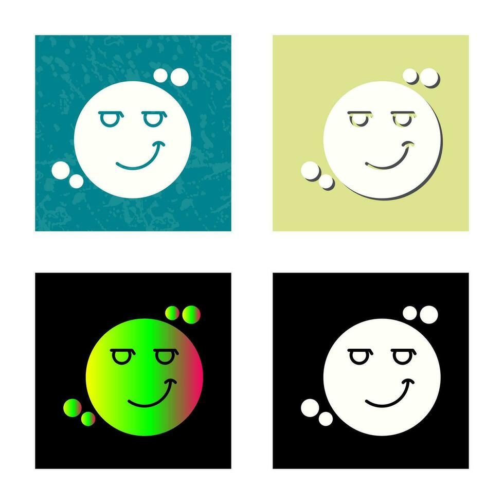 Smirk Vector Icon
