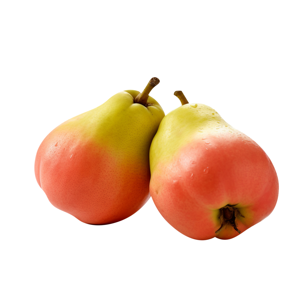 Fresh quince fruit isolated on transparent background png
