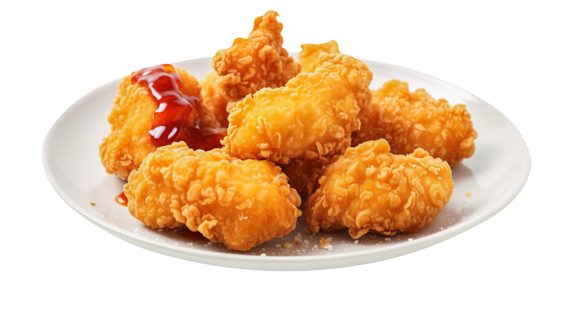 Tasty deep fried chicken isolated on transparent background 25230168 PNG