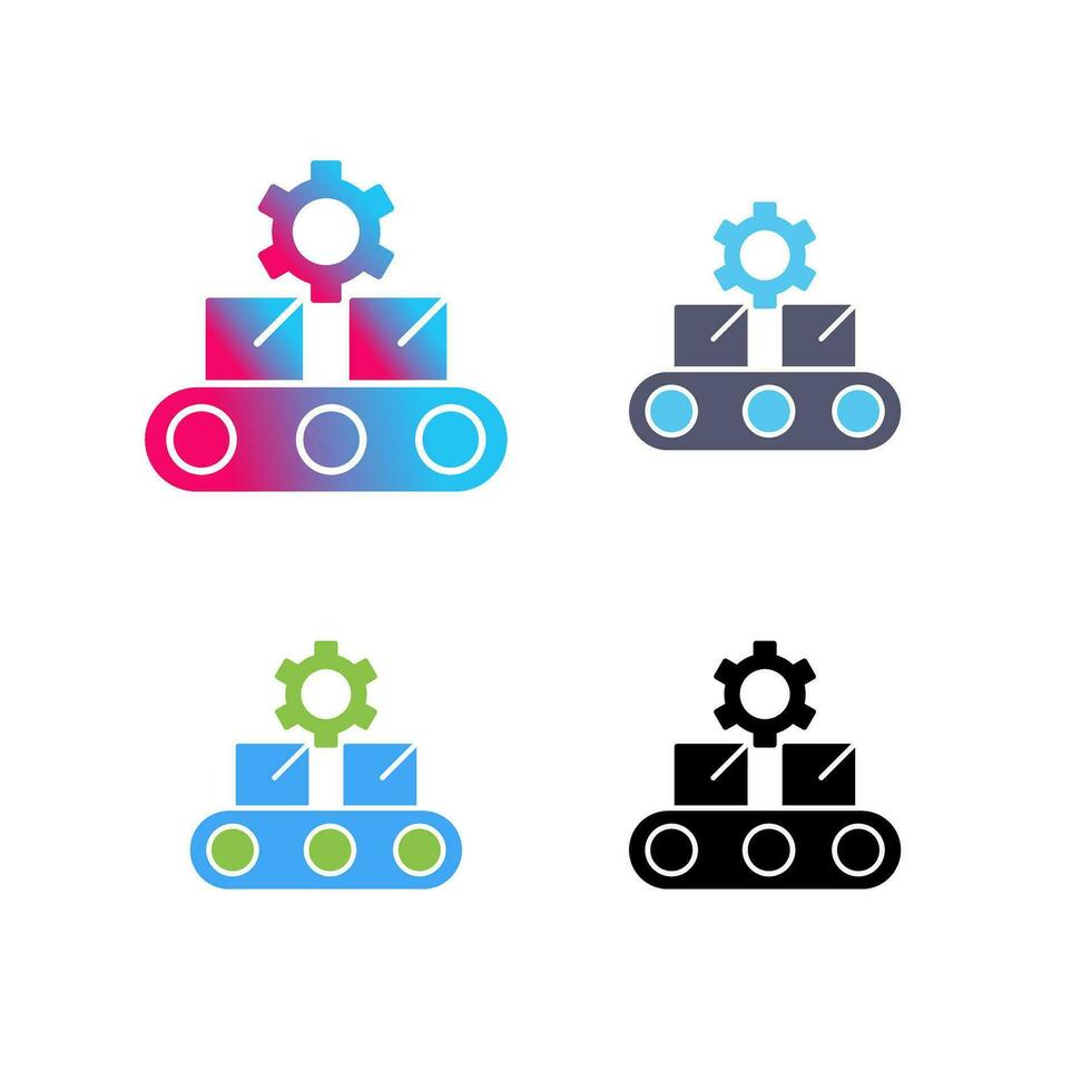 Conveyor Belt Vector Icon