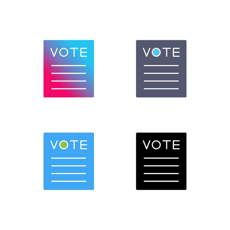 Vote Vector Icon