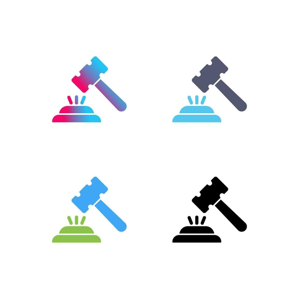 Gavel Vector Icon